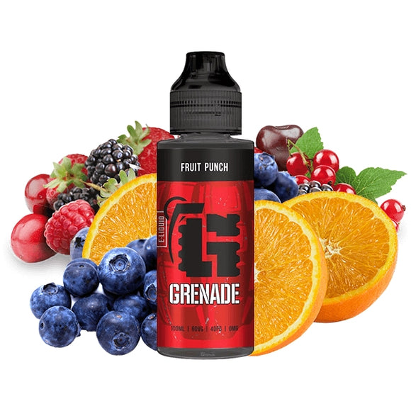 Grenade - Fruit Punch 100ml Shortfill