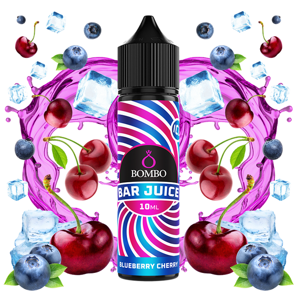 Bar Juice by Bombo - Blueberry Cherry 10ml/60ml Aroma Longfill