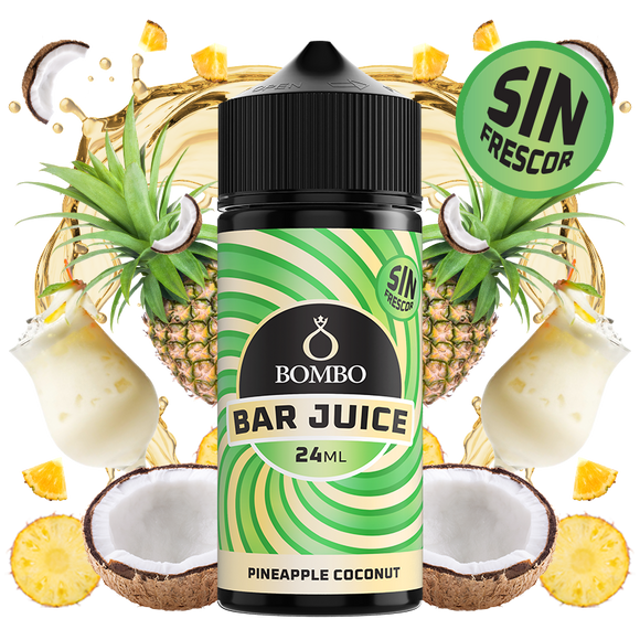 Bar Juice by Bombo - Pineapple Coconut Sem Fresco 24ml/120ml Aroma Longfill