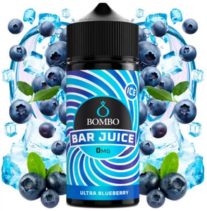 Bar Juice by Bombo - Ultra Blueberry Ice 24ml/120ml Aroma Longfill