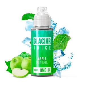 Glaciar Juice - Apple Menthol 100ml Shortfill