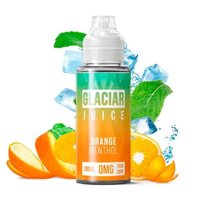 Glaciar Juice - Orange Menthol 100ml Shortfill