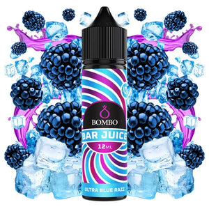 Bar Juice by Bombo - Ultra Blue Razz Ice 12ml/60ml Aroma Longfill