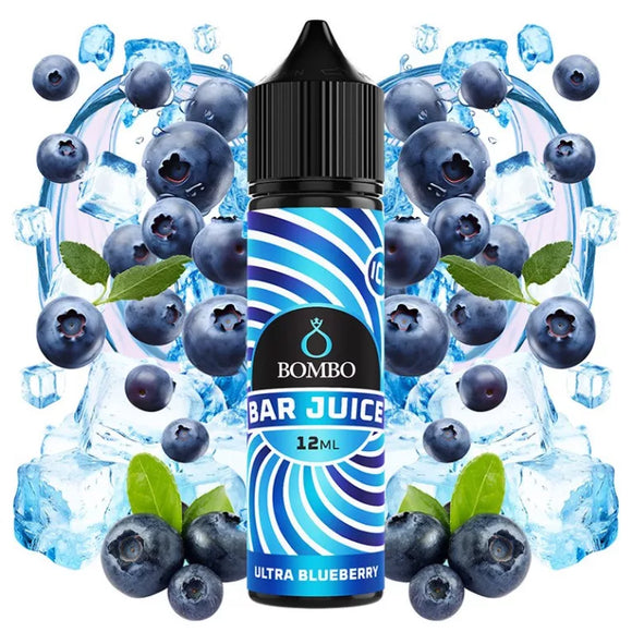 Bar Juice by Bombo - Ultra Blueberry Ice 12ml/60ml Aroma Longfill