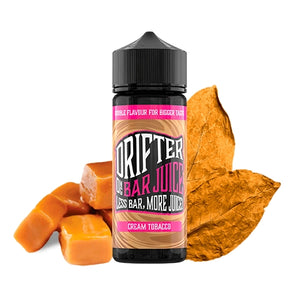 Drifter Bar - Cream Tobacco 24ml/120ml Longfill