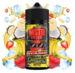 MSTQ - Banana Coco Strawberry Ice 30ml/120ml Aroma Longfill