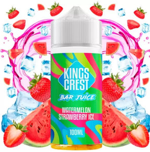 Bar Juice by King’s Crest - Watermelon Strawberry Ice 24ml/120ml Aroma Longfill