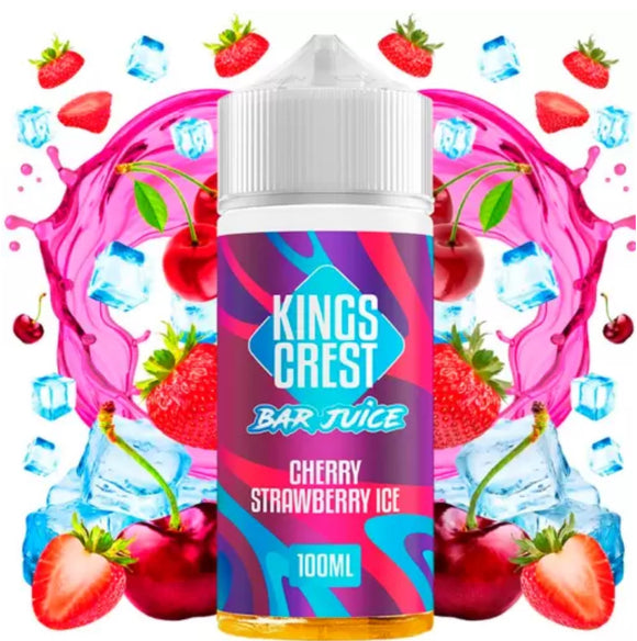 Bar Juice by King’s Crest - Cherry Strawberry Ice 24ml/120ml Aroma Longfill