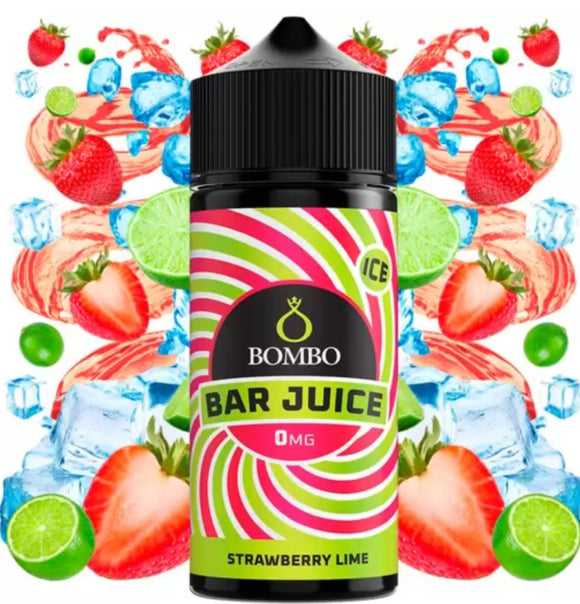 Bar Juice by Bombo - Strawberry Lime Ice 24ml/120ml Aroma Longfill