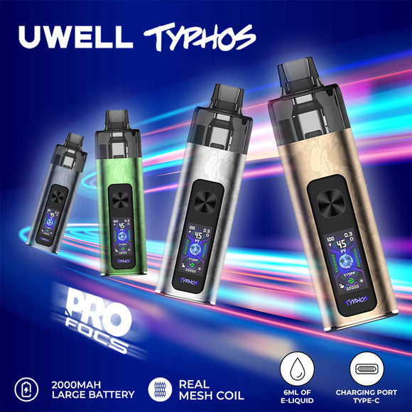 Uwell - Typhos 6ml 2000mah Pod Kit