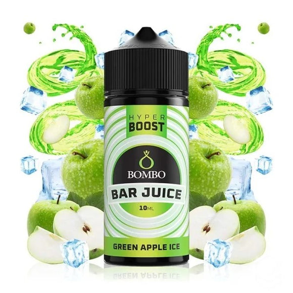 Bar Juice by Bombo - Green Apple Ice 10ml/120ml Aroma Longfill