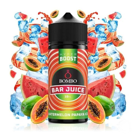 Bar Juice by Bombo - Watermelon Papaya Ice 10ml/120ml Aroma Longfill