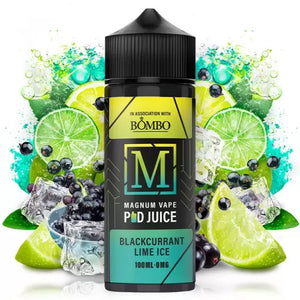 Magnum Vape - Blackurrant Lime Ice 100ml Shortfill by Bombo