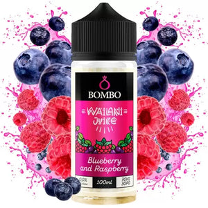 Bombo - Wailani Blueberry Raspberry 100ml Shortfill