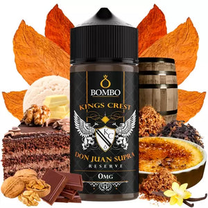 King's Crest - Don Juan Supra Reserve 100ml Shortfill