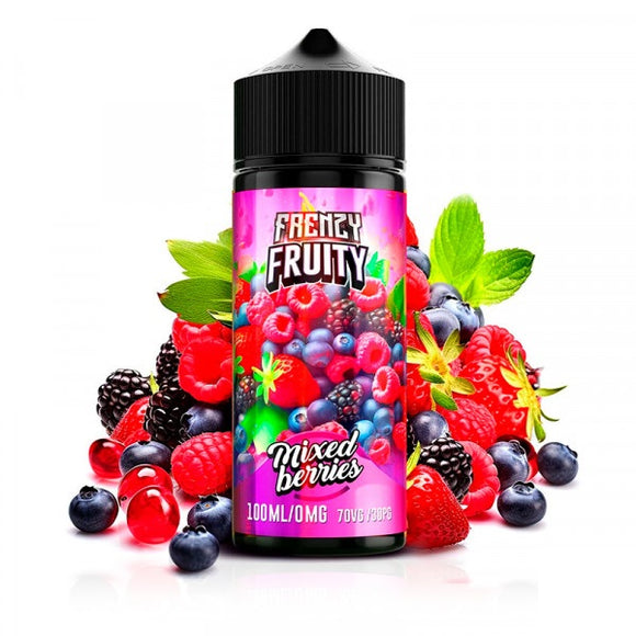 Frenzy Fruity - Mixed Berries 100ml Shortfill