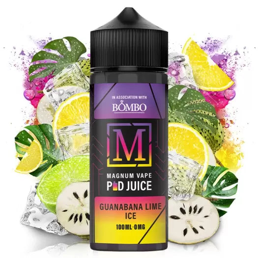 Magnum Vape - Guanabana Lime Ice 100ml Shortfill by Bombo