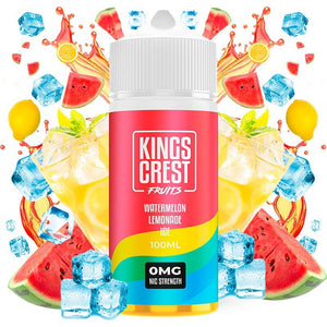 Kings Crest - Watermelon Lemonade Ice 100ml Shortfill