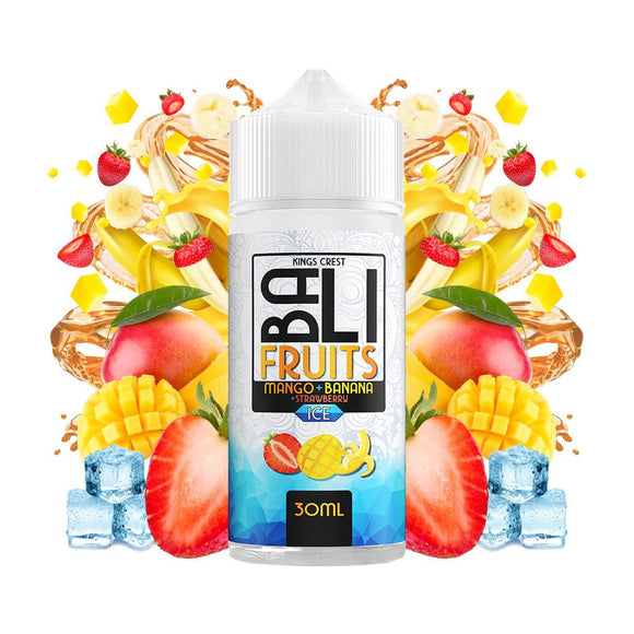 Bali Fruits by Kings Crest - Mango Banana Strawberry Ice 30ml/120ml Aroma Longfill