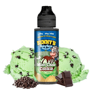 Benny's Dairy Farm - Mint Choc Cookie 100ml Shortfill