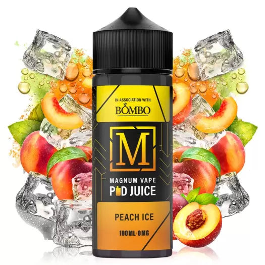 Magnum Vape - Peach Ice 100ml Shortfill by Bombo