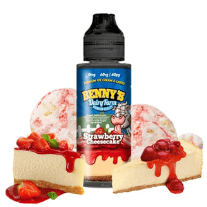 Benny's Dairy Farm - Strawberry Cheesecake 100ml Shortfill