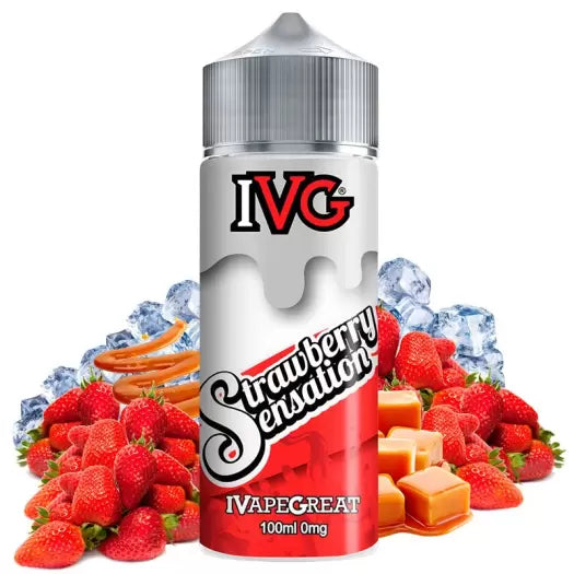 IVG - Strawberry Sensation 100ml Shortfill