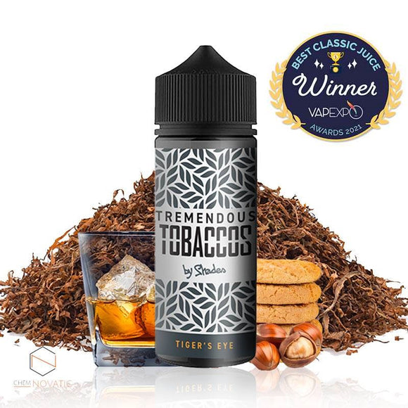 Tremendous Tobacco - Tiger's Eye by Shades 80ml Shortfill