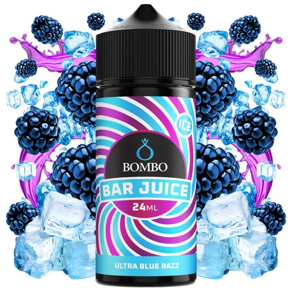 Bar Juice by Bombo - Ultra Blue Razz Ice 24ml/120ml Aroma Longfill