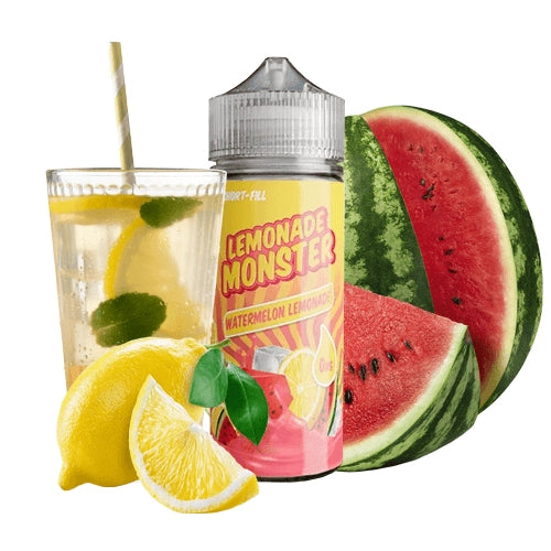 Lemonade Monster - Watermelon Lemonade 100ml Shortfill by Jam Monster