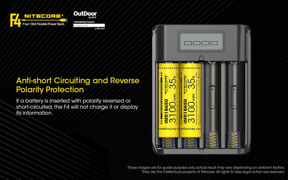 Nitecore F4 (4Slots) Outdoor