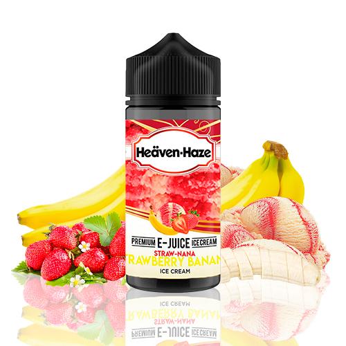 Heaven Haze - Straw Nana 100ml Shortfill