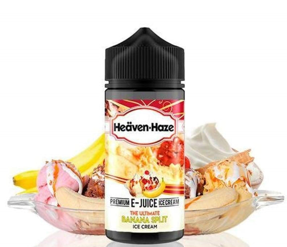 Heaven Haze - Banana Split 100ml Shortfill