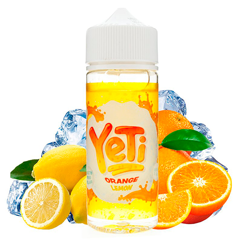 Yeti - Ice Cold Orange Lemon 100ml Shortfill