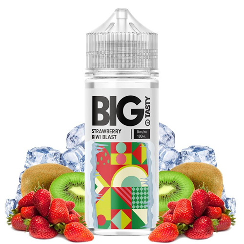 Big Tasty - Strawberry Kiwi Blast 100ml Shortfill