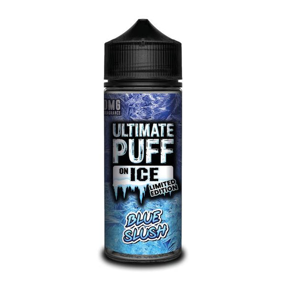 Ultimate Puff On Ice Limited Edition – Blue Slush 100ml Shortfill