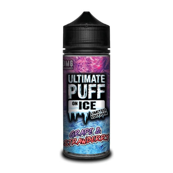 Ultimate Puff On Ice Limited Edition – Grape & Strawberry 100ml Shortfill