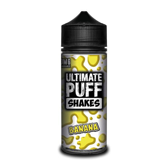 Ultimate Puff Shakes – Banana 100ml Shortfill