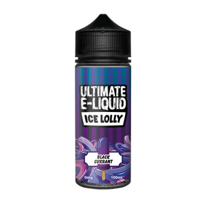 Ultimate E-liquid Ice Lolly – Blackcurrant 100ml Shortfill