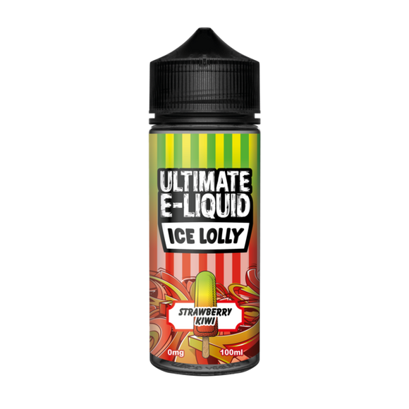 Ultimate E-liquid Ice Lolly – Strawberry Kiwi 100ml Shortfill