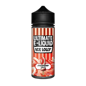 Ultimate E-liquid Ice Lolly – Strawberry Split 100ml Shortfill