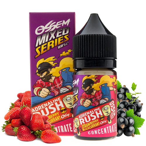 Ossem Juice - Adrenaline Rush Strawberry Blackcurrant Aroma 30ml