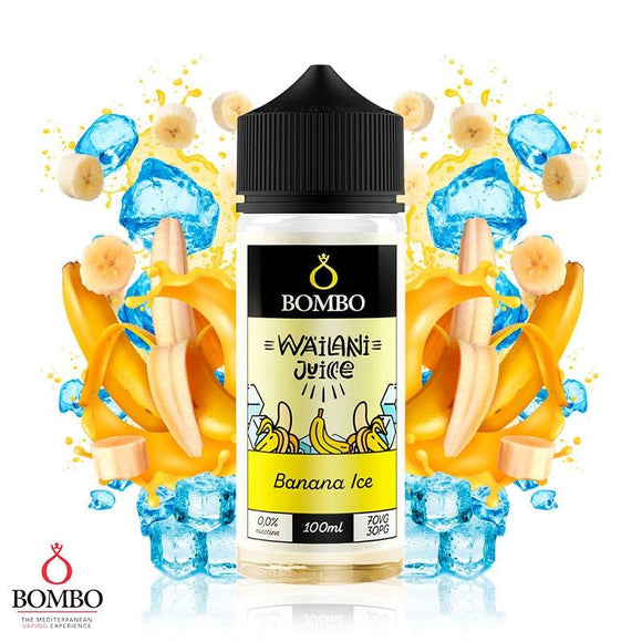 Bombo - Wailani Banana Ice 100ml Shortfill