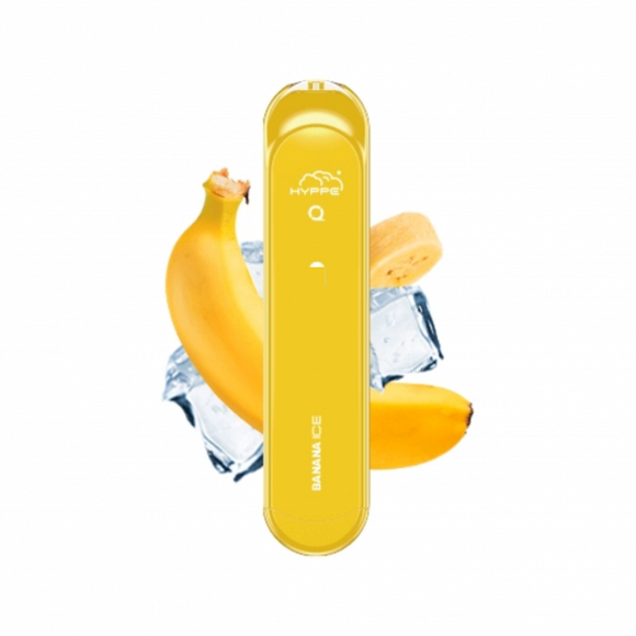 Hyppe Q - Banana 600puffs 0mg