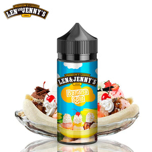 Len & Jenny's - Banana Split 100ml Shortfill