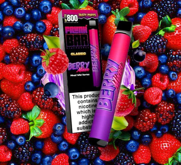 Frunk Bar - Berry Mixer 800puffs 0mg