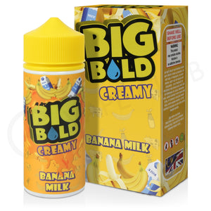 Big Bold - Creamy Banana Milk 100ml Shortfill