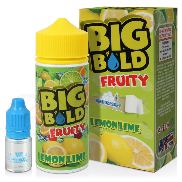 Big Bold - Fruity Lemon Lime 100ml Shortfill