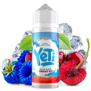 Yeti - Ice Cold Blue Razz Cherry100ml Shortfill