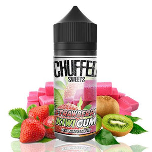 Chuffed - Sweets Strawberry Kiwi Gum 100ml Shortfill